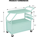 Patio Cooler with Table