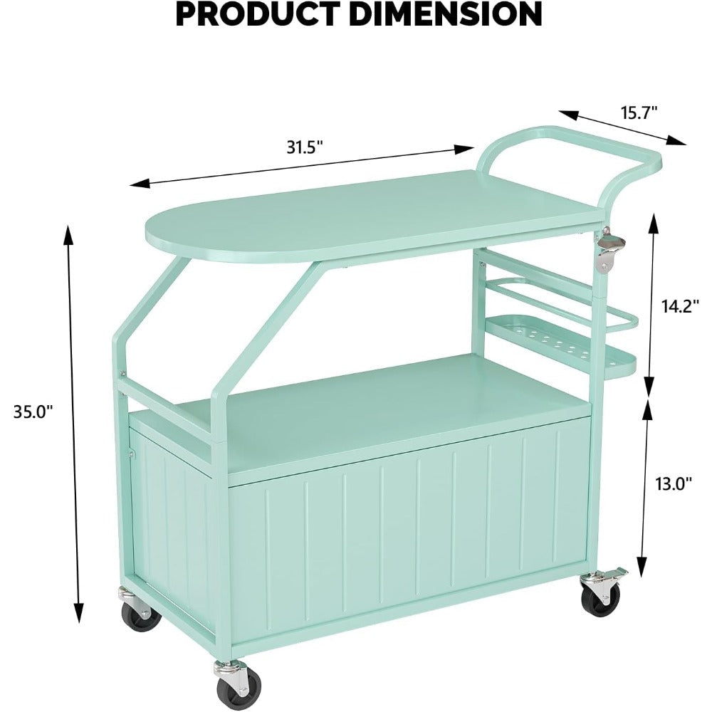 Patio Cooler with Table