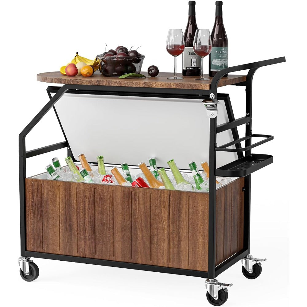 Patio Cooler with Table