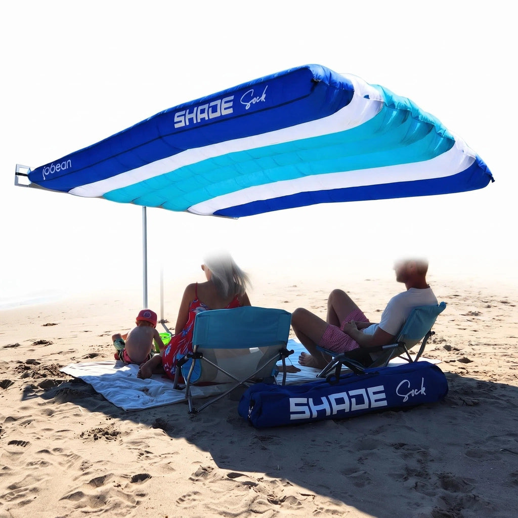ShadeSock - Wind-Inflating, Silent Beach Shade