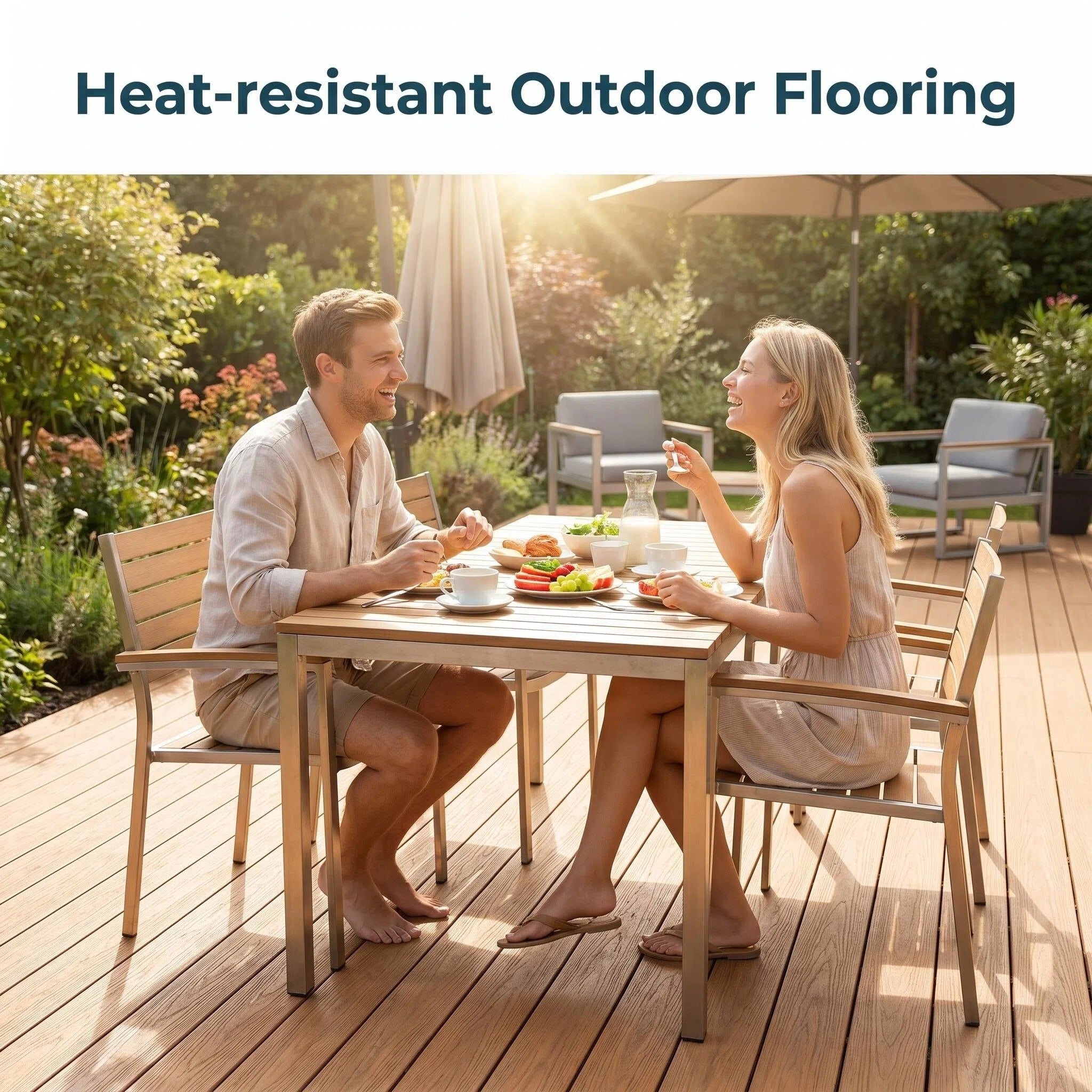 🔥 Hot Sale | Modular WPC Outdoor Deck Platform with Adjustable Pedestals – Instant Glamping & Patio Flooring